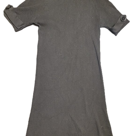 Turtle neck black dress - Picture 4 of 4